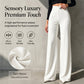 👖🔥 PROMO Pantalon femme taille haute jambe large fluide confortable été et quotidien ✨