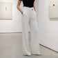 👖🔥 PROMO Pantalon femme taille haute jambe large fluide confortable été et quotidien ✨
