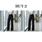👖🔥 PROMO Pantalon femme taille haute jambe large fluide confortable été et quotidien ✨