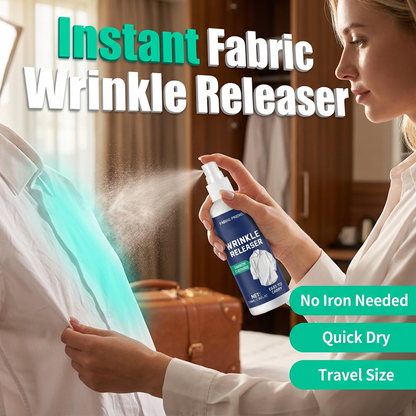 📢 -50 % dès maintenant ! 👔 Spray portable défroissant pour tissus