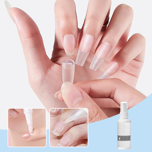 💅🔥 PROMO Spray dissolvant colle à ongles doux retire faux ongles sans abîmer les ongles naturels ✨
