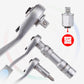🔧📐Coffret douilles universel, cliquet angle réduit avec rallonge‑cardan, pour auto moto et meubles🚗✨