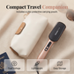 💇 Brosse Lissante 2-en-1 à Ions Négatifs – Lisseur à Brosse Protection Anti-Brûlure Réglage Température🛡️ glisse douce sans agresser votre cuir chevelu