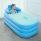 🛁🔥 Baignoire gonflable portable pour adultes, légère facile à ranger, bain relaxant utilisable chez soi et en voyage ✨
