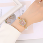 📢📢50% DE RÉDUCTION !! ⏰Montre Bracelet Cordon Carré à Quartz pour Femme