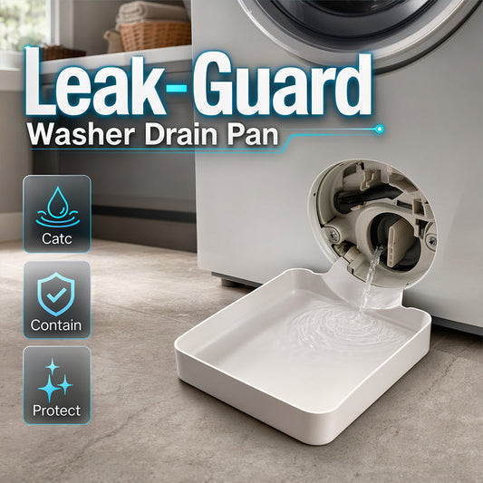 🧺🔥 Bac de vidange universel lave-linge à chargement frontal anti-fuite protection sol étanche installation simple ✨