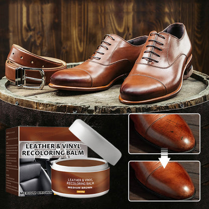 🔥1 acheté = 1 offert🎁 Crème réparatrice pour cuir – Comble les rayures et les éraflures, et redonne au cuir toute sa texture. Disponible en plusieurs couleurs ! 💺🛡️