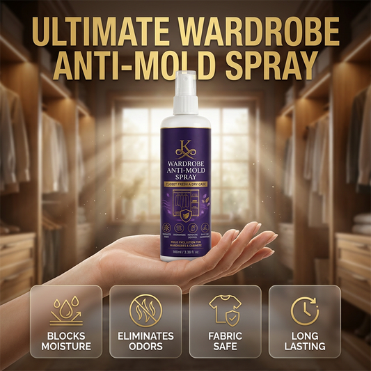 🛡️🔥 -50% Spray anti-moisissure placard, régule l’humidité et supprime les mauvaises odeurs pour chaussures tiroirs ✨