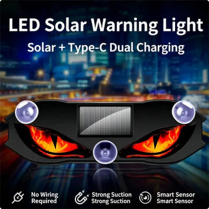 🚗🔥 Promo 2 achetés 1 offert ! Feu avertisseur solaire LED auto étanche 4 modes sécurité panne camping chantier ✨