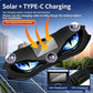 🚗🔥 Promo 2 achetés 1 offert ! Feu avertisseur solaire LED auto étanche 4 modes sécurité panne camping chantier ✨
