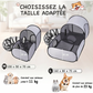 😺🛕 Tunnel spacieux pour chat | Zone de jeu et détente, stimule l’instinct de chasse de votre animal ✅