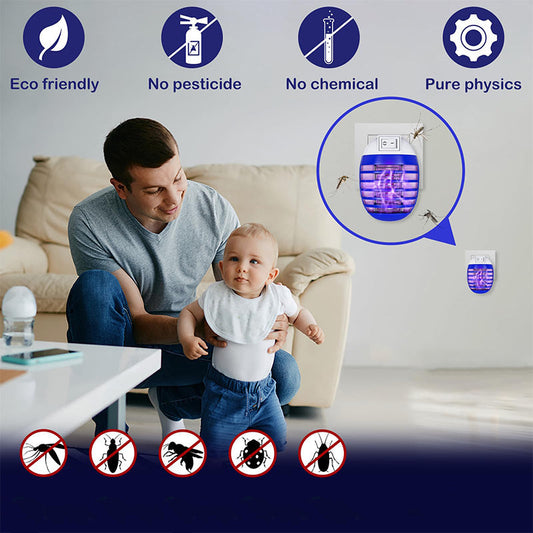 Lampe anti-moustiques silencieuse pour la chambre à coucher