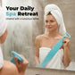 🛁✨ Brosse dorsale silicone double face, une côté exfoliant une côté doux, nettoyage corps confortable sans effort ✨