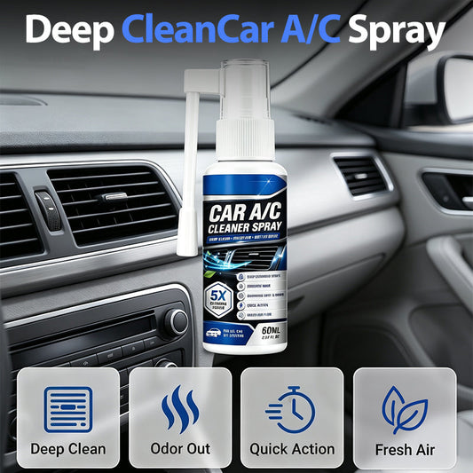 🔥Spray désodorisant et nettoyant pour bouches d'aération de voiture⏳ Nettoie en profondeur et élimine les odeurs des bouches d'aération✨
