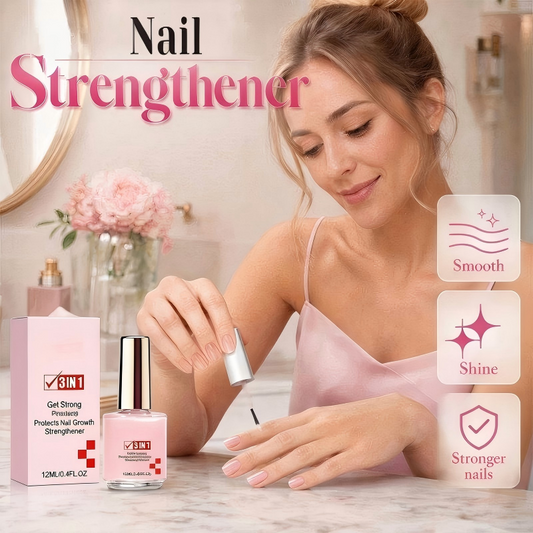 💅✨ Renforçateur d’ongles pour ongles fragiles, corrige les imperfections et rend les ongles solides et lisses ✨
