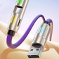 🔥50% DE RÉDUCTION !🚗Câble 4-en-1 LED ✨Charge Rapide, Transfert Données, Duplication Écran Auto💡