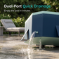 🥳VENTE EXCEPTIONNELLE 2026🥳💞PLUS DE 50 000 VENDUS !👵❤️ Piscine épaisse non gonflable – profitez d'activités aquatiques amusantes et rafraîchissez-vous à la maison en été.