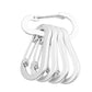 ⛰️🔗 Mousquetons lourds en aluminium x5 | Solide et léger, clip polyvalent pour équipements extérieurs ✅