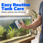 🧲🐠 Nettoyeur magnétique double face pour aquarium, nettoyage vitre intérieur-extérieur sans mouiller vos mains ✨💧
