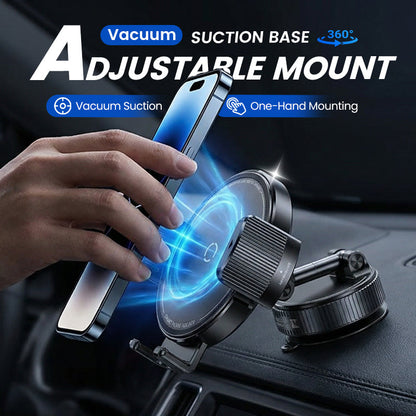 ✨💪Support magnétique réglable pour voiture avec ventouse – Support universel et stable pour téléphone portable, accessoire d'intérieur pour voitur