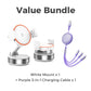 ✨💪Support magnétique réglable pour voiture avec ventouse – Support universel et stable pour téléphone portable, accessoire d'intérieur pour voitur