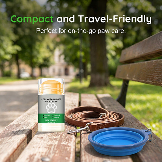 🐾🧴 Baume hydratant pour chiens et chats | Rends les pattes douces, soin protecteur et pratique pour votre compagnon animal✅