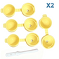 🧊🍭 Moule silicone mini glace sur bâton | Flexible et anti-adhérent, fabrication simple de petites sucettes glacées saines à la maison ✅