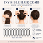 🪮💫 Peigne anti-mèches volantes | Prise invisible et souple, fixe les cheveux rebelles sans abîmer la coiffure ✅