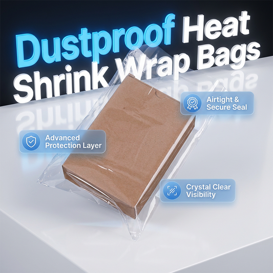 📦✨ Sacs thermorétractables transparents, emballage anti-poussière étanche, protection complète pour vos objets divers ✨