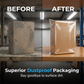 📦✨ Sacs thermorétractables transparents, emballage anti-poussière étanche, protection complète pour vos objets divers ✨