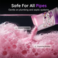 🚽✨ Poudre nettoyante moussante automatique pour cuvette WC, élimine calcaire et mauvaises odeurs sans frotter ✨