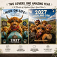 🔥‑50% OFFRE LIMITÉE 🐮 Calendrier mural 2027 Highland Cow humoristique, format A4, déco murale originale 🗓️✨