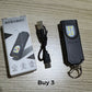 🔑🔦 Mini lampe torche porte-clés à base magnétique, compacte lumineuse, pratique pour la maison, voiture et déplacements ✨