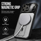 🔥-50% Coque iPhone magnétique 📱Antichoc, cache caméra rabattable & béquille intégrée