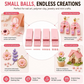 💅🔥 -50% Plaques à billes d'argile double face, 4 tailles précises, création ongles 3D, bijoux et miniatures ✨