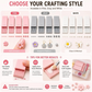 💅🔥 -50% Plaques à billes d'argile double face, 4 tailles précises, création ongles 3D, bijoux et miniatures ✨