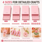 💅🔥 -50% Plaques à billes d'argile double face, 4 tailles précises, création ongles 3D, bijoux et miniatures ✨