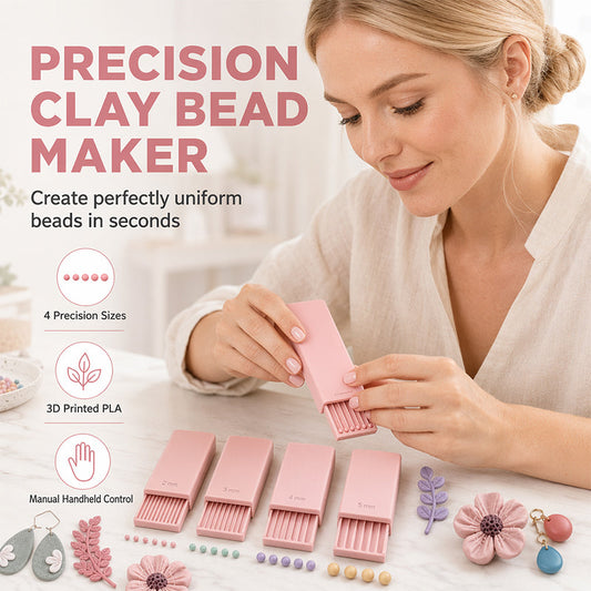 💅🔥 -50% Plaques à billes d'argile double face, 4 tailles précises, création ongles 3D, bijoux et miniatures ✨