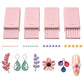 💅🔥 -50% Plaques à billes d'argile double face, 4 tailles précises, création ongles 3D, bijoux et miniatures ✨