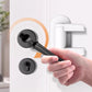 Serrure à poignée de porte facile à installer et auto-adhésive