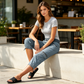 🔥‑50% OFFRE LIMITÉE👖 Pantalon capri cargo femme taille haute, poches pratiques, coupe confortable tendance été ✨
