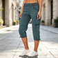 🔥‑50% OFFRE LIMITÉE👖 Pantalon capri cargo femme taille haute, poches pratiques, coupe confortable tendance été ✨