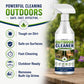 🌧️🏡 Spray nettoyant polyvalent jardin, supprime algues et noirceurs, adapté sols, façades et clôtures en bois