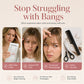 ✂️✨ Peigne à effiler DIY à lame réglable, simple d’utilisation, parfait pour les débutants à la maison