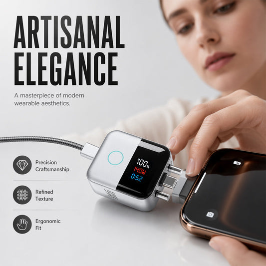 ✨🔋 Module intelligent protection charge 140W, écran LED, prévient la surchauffe des batteries