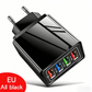 Adaptateur secteur USB universel 4-en-1