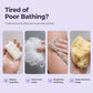 🛁✨ Éponge de bain ultra‑douce avec pochette à savon, exfolie doucement pour la peau
