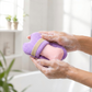 🛁✨ Éponge de bain ultra‑douce avec pochette à savon, exfolie doucement pour la peau