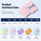🛁✨ Éponge de bain ultra‑douce avec pochette à savon, exfolie doucement pour la peau