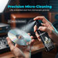 🎶📀 Nettoyant professionnel pour disques, formule non abrasive, compact pour usage nomade